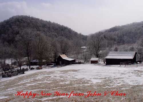 Our place, ice storm