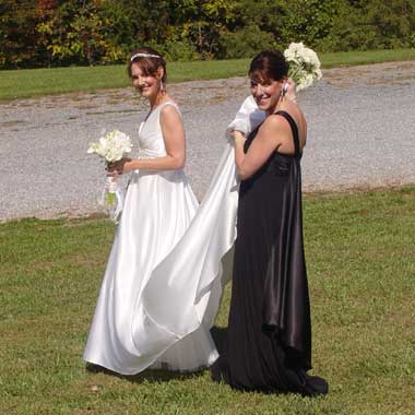 Kathy and Rachel