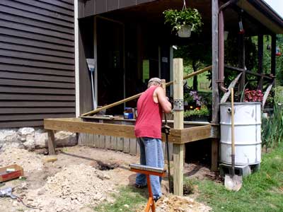 Porch framing