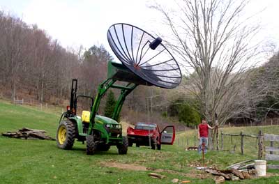 Dish removed